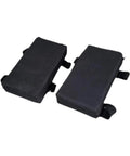 Grippy Ergonomic Shoulder Pad For Hack Squat Machine Non Slip Comfort Cushion For Gym Equipment Attachment Fit For Weightlifting And Strength Training 20x11x4 Cm black pads