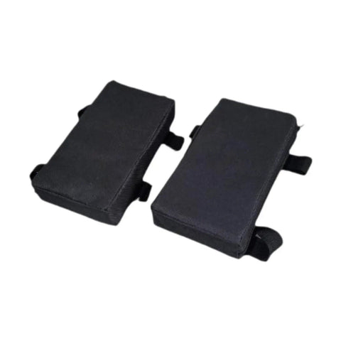 Grippy Ergonomic Shoulder Pad For Hack Squat Machine Non Slip Comfort Cushion For Gym Equipment Attachment Fit For Weightlifting And Strength Training 20x11x4 Cm black pads