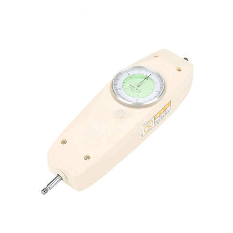 100N Analog Dynamometer Force Tester Handheld Push Pull Gauge For Electronics Hardware Auto Parts Industries Portable Dial Gauge With Pro Grade Precision Readings On The Go, beige analog dial
