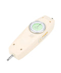 Analog Push Pull Dynamometer Force Gauge Meter With 100N Capacity Handheld Dial Gauge Tester For Electronics And Machinery Easy Read Precise Tension And Compression Measurements, cream body