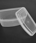 Clear Dive Mask Case And Snorkel Gear Storage Box Durable PP Plastic Dustproof Protective Container with lid open