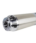 High Power 3.0kW And 3.5kW Water Cooled BT30 CNC Spindle 100mm 8 Pole Motor in metallic finish, viewed from side.