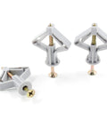 Heavy Duty Butterfly Drywall Anchors Kit With Self Drilling Screws Knockout Hollow Wall Fasteners on a white background.