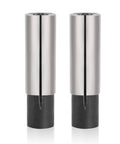 2 Pack 1/4 To 1/8 Collet Adapter For CNC Lathe And Router Bits, High Carbon Steel Reducer Converter, side view of tool adapters.