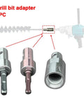 Must Have Square Head Earth Auger Adapter For SDS Drills, Converter Accessories, Drill Bit Adapter, Pro Grade Power Tool