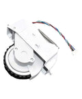 Universal Wheel Kit For Xiaomi G1 Robot Vacuum with large 5cm wheel and wiring, showing dual wheel differential drive system.
