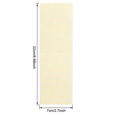 Pro Grade Movement Adhesive For Watches 5 Pack Dial Sticking Pads, waterproof ultra durable double sided 2x5mm adhesive pad sheet