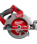 Pro Level M18 Brushless Cordless Circular Saw Delivers Knockout Cutting Speed And Deadly Accuracy With Seven Quarter Inch Blade.