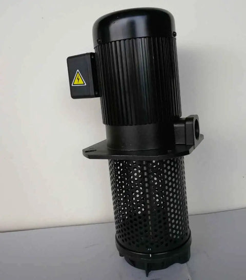 Hardcore Industrial Coolant Pump For Cnc Lathe Machine Circulation With Npt One Inch Thread And Three Phase 220 Volt Motor Built Tough For Real Deal Shop Work And Long Term Grind Sessions