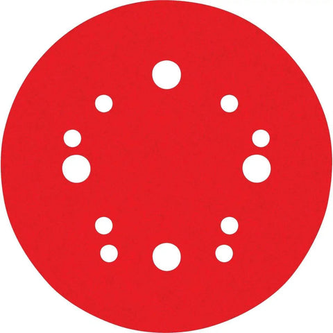 Hook And Lock ROS Sanding Discs For Wood Metal And Plastics 5 Inch 80 Grit Coarse Ceramic Blend 50 Pack Endura Bond Technology
