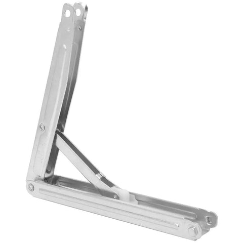 Side view of the Adjustable Desk Hinge For School And Home Use, Folding Lift Frame in zinc alloy and iron, 0-70 degrees tilt