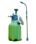 Half Gallon Automatic Pressure Sprayer With Straight And Adjustable Curved Extension Poles Explosion Proof Design Fine Mist Sprayer For Gardening Plant Care And Home Cleaning