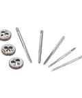 Kickstart Your DIY Projects With This Slick 31 Piece Metric Tap Die Set Including All Sizes From M1 To M2.5 Plus Handy T-Wrench For Serious Thread Cutting And Repair Work You Can Trust, HSS metric taps and dies