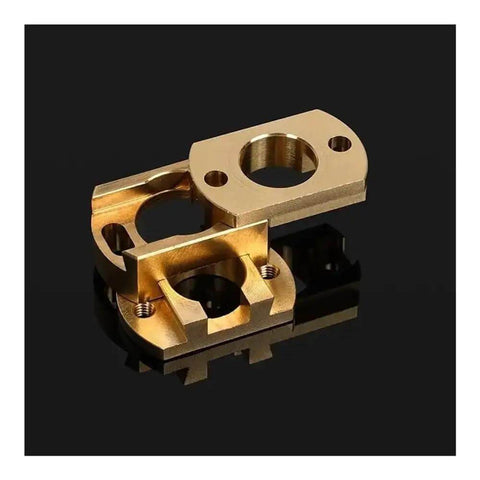 Sick Smooth Z Axis Coupler For Ender 3 V2 Cr10 Upgrade Fits T8 Screw 8mm To 18mm Oldham Adapter brass coupler