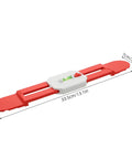 Retractable Spirit Level Tool for Air Conditioner Mounting Bracket, 33.5cm adjustable tool with built-in level for precision.