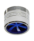 Dual Thread Water Saving 1.5 GPM Aerator In Chrome Fits 15/16 Inch 27M Or 55/64 Inch 27F Watersense Certified Cyclone Aerated Stream