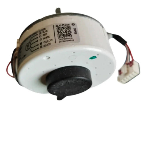 Inverter Air Conditioner Inner Motor Replacement WZDK20-38G-1 DC Brushless Motor for indoor unit shown with wiring
