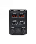 2 In 1 Soldering Station 700W Hot Air Soldering Iron Kit with dual LED display showing temperature settings