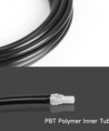 Beefy 5000mm Bike Hydraulic Disc Brake Hose Kit For Shimano BH59 System Black 16Ft Replacement Line Close-up