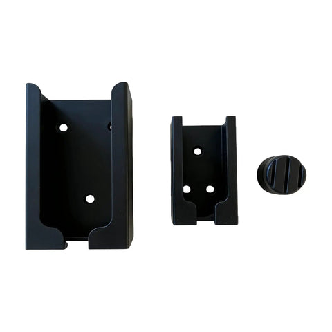 Temperature Controller Wall Mount Bracket And Wire Organizer For Brewing And Greenhouse, Precise Fit Hanger Keeps Inkbird ITC 308 Secure, Stable Mount Kit Black