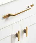 Antique Brass Cabinet Pulls 3 Inch Hole Center For Kitchen Drawers Zinc Alloy Solid Hardware 6 Pack Vintage Bronze installed