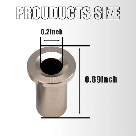Bearing Sleeve 3220 Replacement For D And E Series Beverage Dispensers And Juicers Four Pack Fits D15 D25 D25-4 size diagram