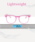 Women Safety Glasses With Side Shields Anti Fog Eye Protection For Nurses Adults Blue Light Blocking UV Shield Pink on scale
