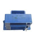 High Efficiency Professional Current Sensor Module For Industrial Power Monitoring With Rapid Response And Slick Hookup Wide Dc Voltage Range Compact Transducer Device, blue compact design top view.