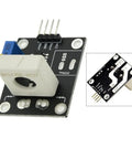 Top Shelf Hall Effect Current Sensor Module With Hella Accurate 100A Overcurrent Tracking. Compact design with connectors for electric motors.