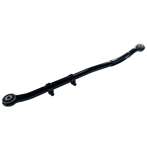 Front Adjustable Track Bar For 0-5 Inch Lift Beefed Up Heavy Duty Forged Steel Ram 2500 4WD 2014-2024 Compatible With 2 3 4 5 Inch Suspension Panhard Bar Leveling black forged steel adjustable front track bar with bushings