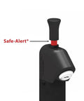 Magnetic Pool Safety Gate Latch, 20 Inch Tall, Black, Keyed Alike Lock, Safe-Alert Feature, Sturdy Kid-Friendly Design