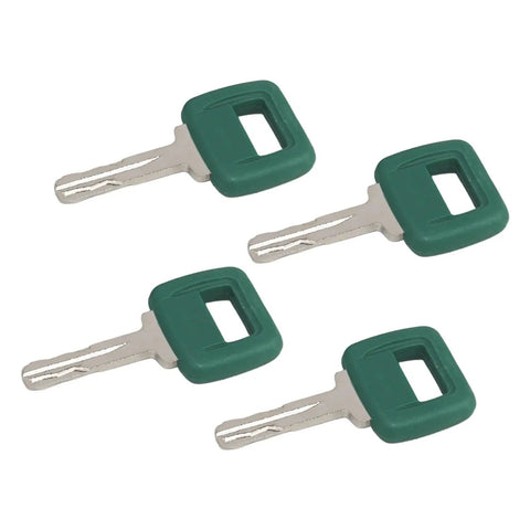 Volvo Ignition Keys 4 Pack Laser Cut 11039228 17225331 ELI80 0091 Ready To Roll Compatible With Volvo Loader Articulated Hauler