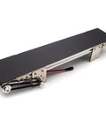 Adjustable Speed Automatic Belt Conveyor With Forward Reverse Switch And Heavy Duty Pvc Belt for efficient transport with steel frame.