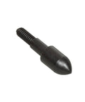Titan 9/32 Inch Archery Steel Target Points 125 Grains Six Pack Black for cardboard and foam targets, side view