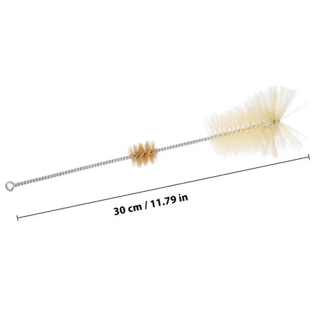 30 cm brush from 4 Piece Lab Flask Brush Set For 250ml Volumetric Flasks, Glass Tubes And Beakers Cleaning Brushes With Tough Pro Grade Bristles