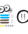 Ready To Roll All In One Dryer Repair Kit With Drum Rollers And Bearings Belt And Pulley For Maytag Neptune Crosley Kenmore MDE5500AYW