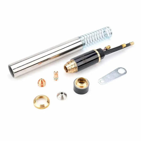 Pilot Arc CNC Plasma Cutting Torch Parts Kit Compatible With CNC Torch Includes Electrode Nozzle Tip Shield Cap And E Nozzle 1.8mm