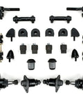 Front Suspension Tie Rod Ends For 1960 1961 1962 Park Lane Montclair Monterey Commuter Meteor detailed view of steering parts.