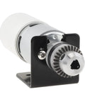 Rock Solid 775 Dc Motor Table Drill With B10 Chuck And Adjustable Speed Controller, compact motor with B10 chuck for DIY tasks.