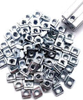 100 Pack 2020 Series Sliding T Nuts M5 Thread Hammer Head For 6mm T Slot Aluminum Extrusion Heavy Duty Steel Forging With Rustproof Plating
