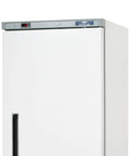 Heavy Duty Commercial Reach In Freezer Featuring A Rock Solid Door And Slick Digital Led Display for easy temperature monitoring.
