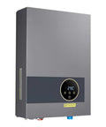 Heavy Duty 36KW Tankless Electric Water Heater 240V On Demand Straight Up Instant Hot Water For Bathroom Kitchen With LCD Touch Screen.
