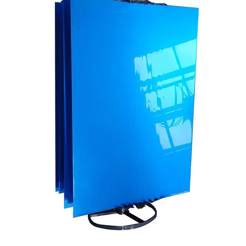 Blue Anodized 5052 Aluminum Sheet For Engraving Signs And Decorative Panels Laser Ready For Silk Screen Printing And Nameplates