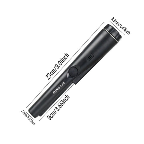 Handheld Metal Detector Pinpointer Hit The Spot Search Tool For Beach And Backyard Snags High Sensitivity Vibration Buzz Fast Finds Zero Sweat Searching For All Levels