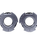 Heavy Duty Metal Arbor Adapters Two To Three Quarter Inch Size For Bench And Pedestal Grinders built from durable steel.