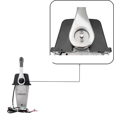 Suzuki Outboard Remote Control Assembly 67200-93J13 Top Mount Power Trim And Tilt For Trailer Boats OEM Part Push To Open