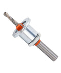 Heavy Duty Adjustable Depth Countersink Drill Bit With Slick Flute Design For Woodworking And Metal Drilling Makes Screw Setup A Total Breeze - close-up view