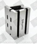 Graded Cast Iron Vee Angle Plates Stress Relieved Tee Slotted Work Holding Clamping Heavy Duty 3 By 3 By 5 Inches