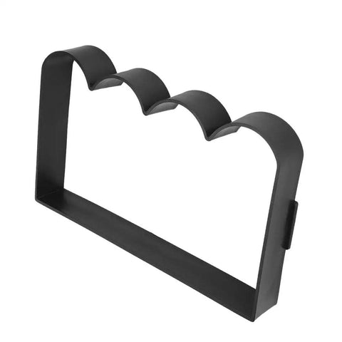 Reusable Paving Mold For Garden Path And Patio, ABS material, black, showing irregular stone pattern