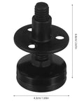 Adjustable Furniture Leveling Legs Set For Chairs And Cabinets, heavy duty carbon steel with dimensions